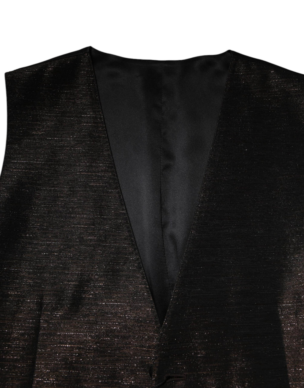 Dolce & Gabbana Dark Brown Dress Formal Men Waistcoat Vest by Dolce & Gabbana