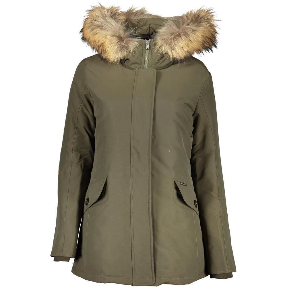 Veste en coton Woolrich Verde pour femme