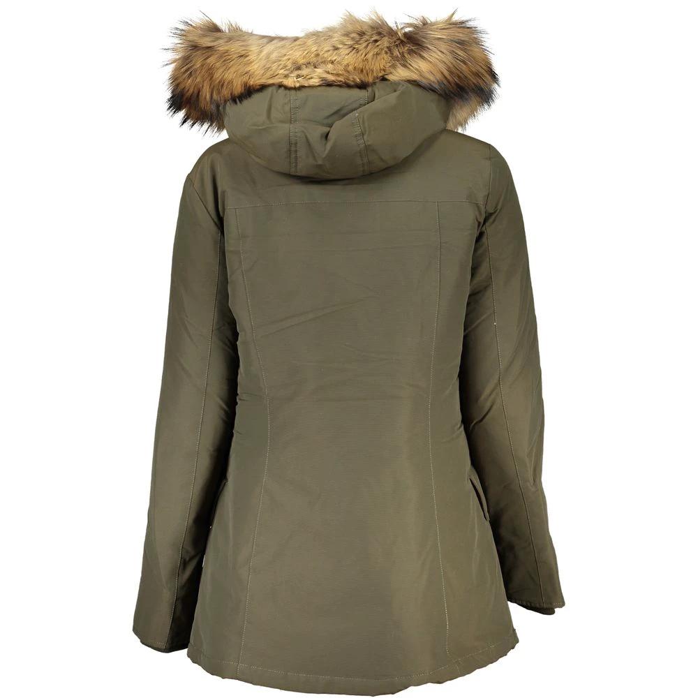 Veste en coton Woolrich Verde pour femme