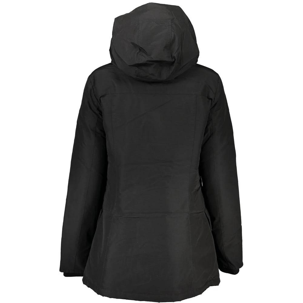 Veste Woolrich en coton noir pour femme