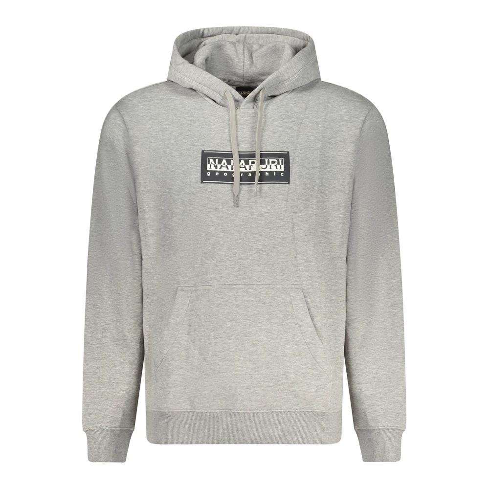 Napapijri Grigio Coton Hommes Sweat