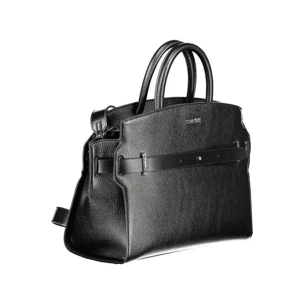 Sac à main Calvin Klein Nero en polyuréthane pour femme