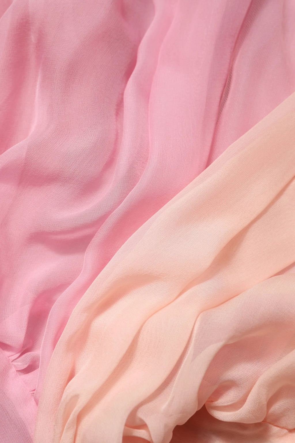 Dolce & Gabbana Pink Plunging V-neck Long Sleeves Blouse Top by Dolce & Gabbana