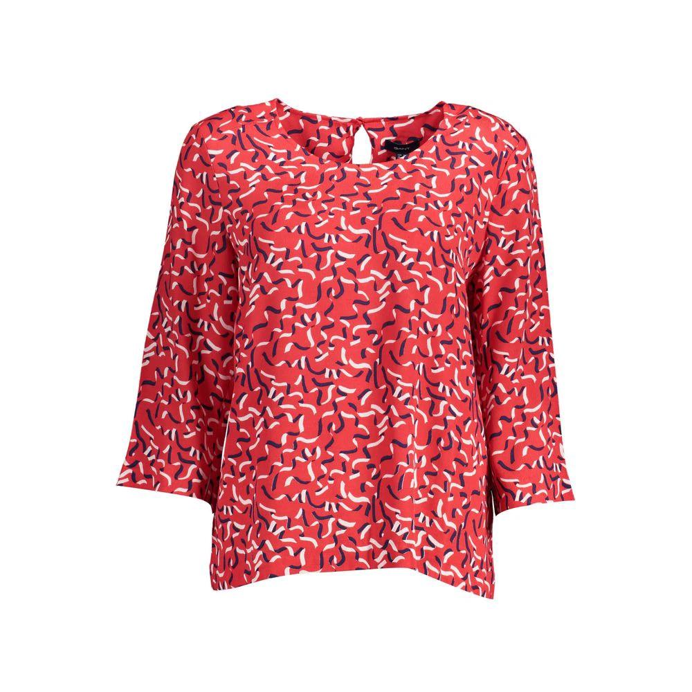 Pull Gant rouge en viscose pour femme