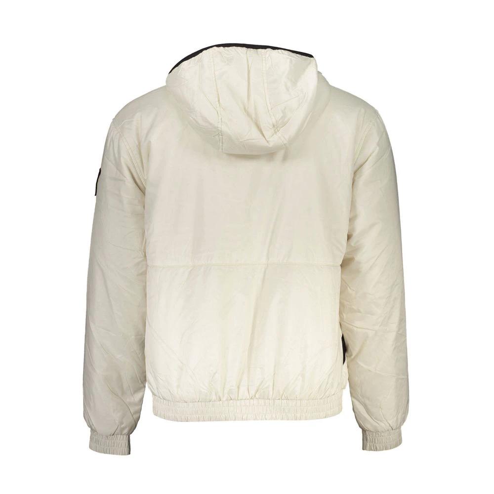 Calvin Klein Beige Recycled Polyester Men's Jacket Calvin Klein