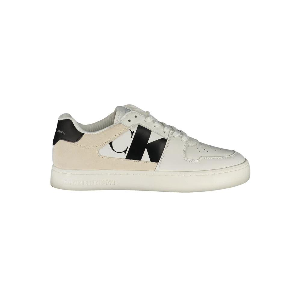 Baskets Calvin Klein Bianco en polyuréthane pour homme