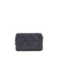 Tory Burch Black Calf Leather Bos Taurus Shoulder Bag