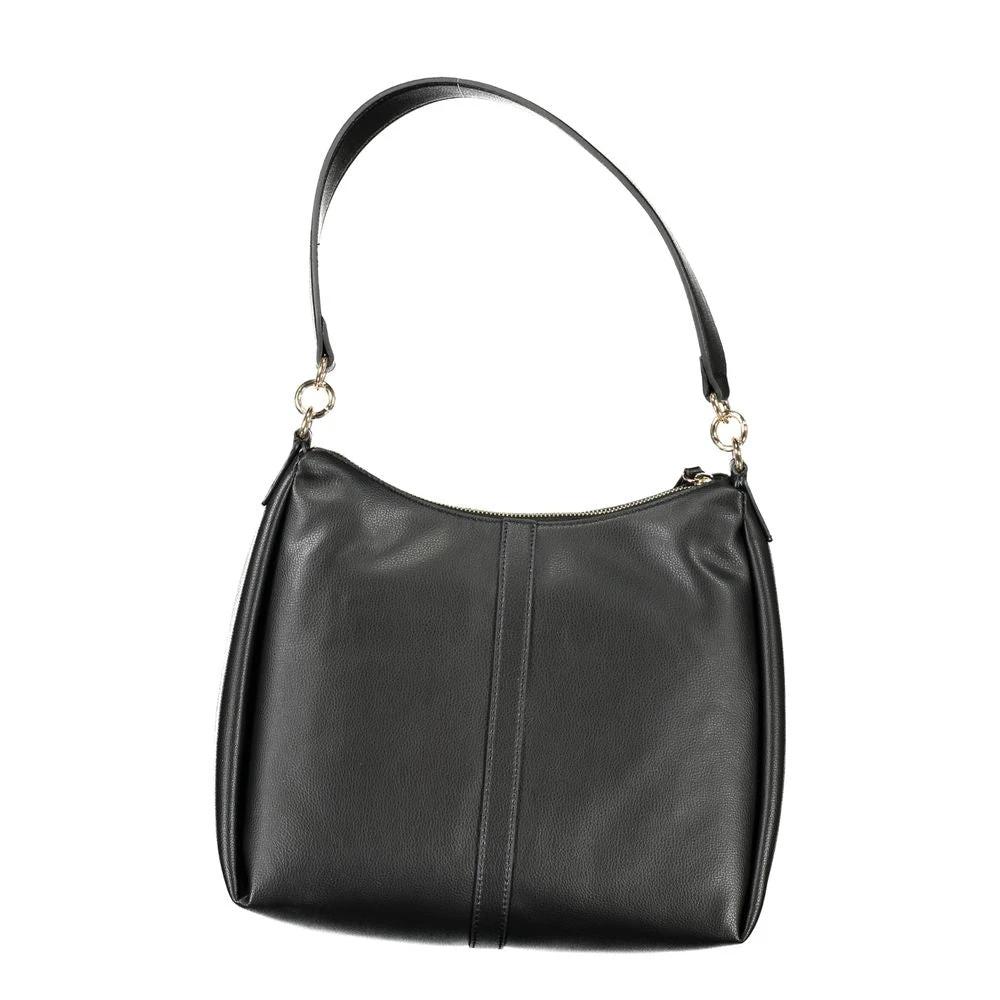 Tommy Hilfiger Black Polyester Women Shoulder Bag Tommy Hilfiger