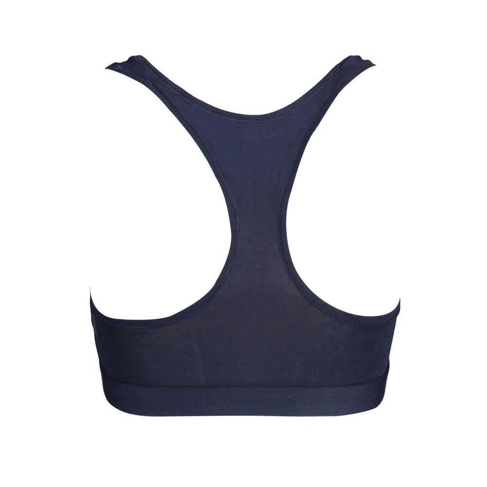 Tommy Hilfiger Blu Cotone Women Sports Bra by Tommy Hilfiger