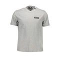 Plein Sport Grigio Cotton Men T-Shirt Plein Sport