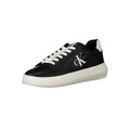 Baskets Calvin Klein en cuir noir pour femme
