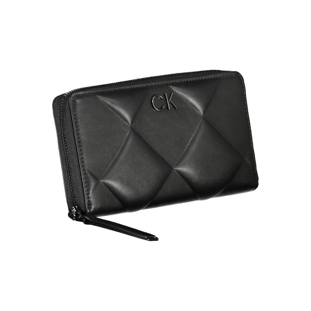 Calvin Klein Black Polyester Women Wallet Calvin Klein