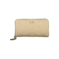 Calvin Klein Beige Polyester Women Wallet Calvin Klein