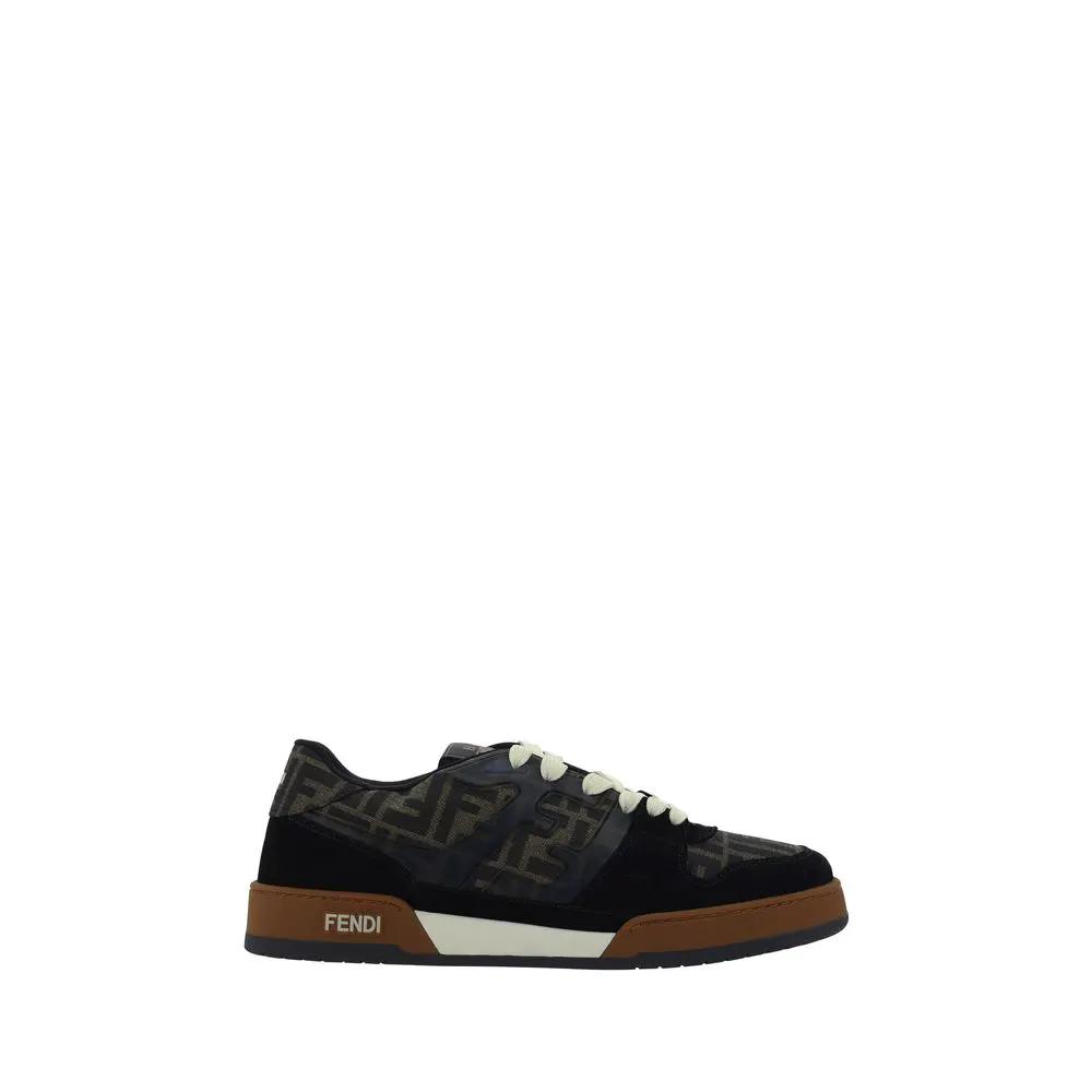 Baskets basses Fendi multicolores en polyester