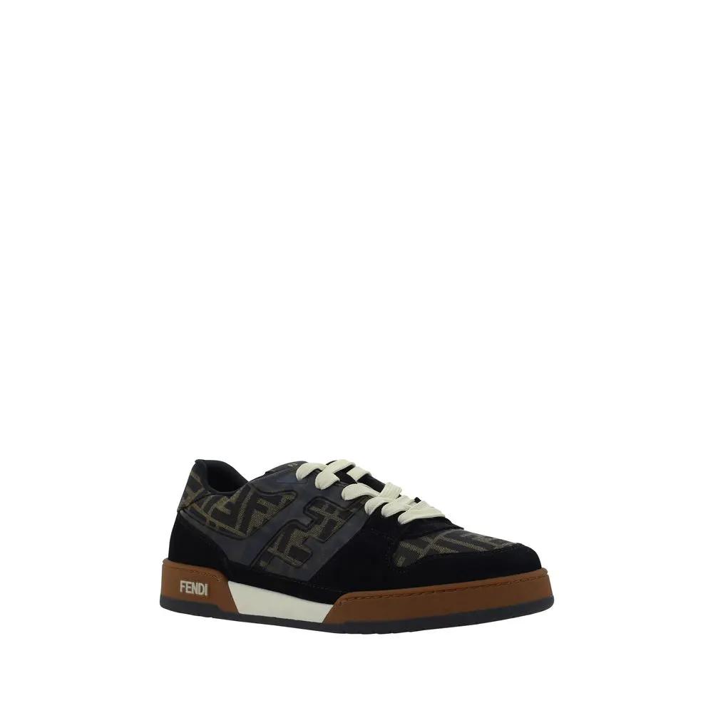 Baskets basses Fendi multicolores en polyester