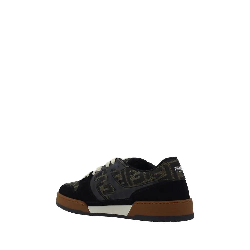Baskets basses Fendi multicolores en polyester