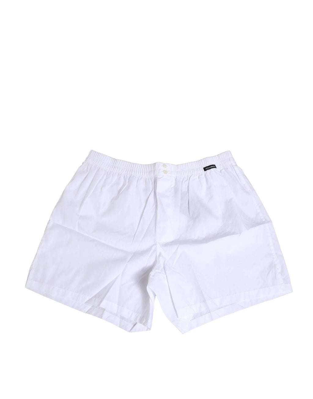 Dolce & Gabbana White Cotton Regular Boxer Shorts Underwear by Dolce & Gabbana