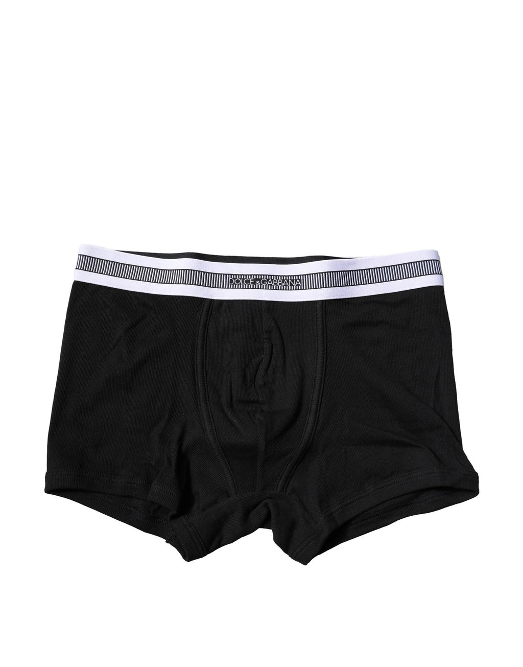 Dolce & Gabbana Black Cotton Stretch Regular Boxer Underwear by Dolce & Gabbana