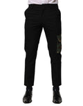 Dolce & Gabbana Black Cotton Cargo Dress Men Pants by Dolce & Gabbana