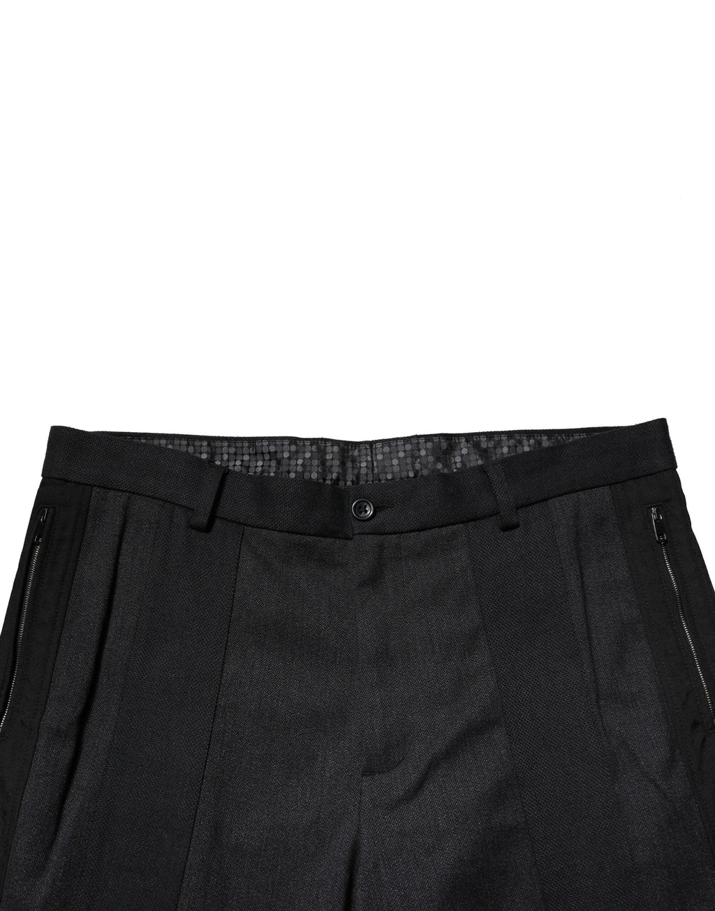 Dolce & Gabbana Black Cotton Dress Slim Formal Pants by Dolce & Gabbana