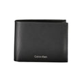 Portefeuille élégant en cuir noir Calvin Klein avec protection RFID