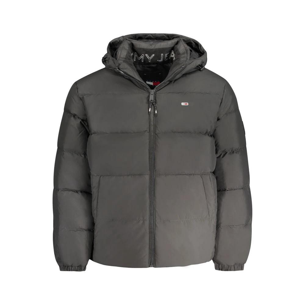 Veste Tommy Hilfiger noire en polyester pour homme