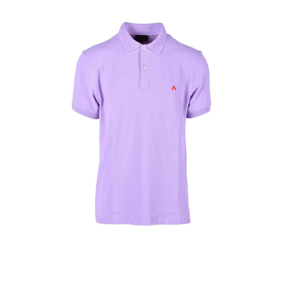 Peuterey Purple Polyamide Polo Shirt by Peuterey
