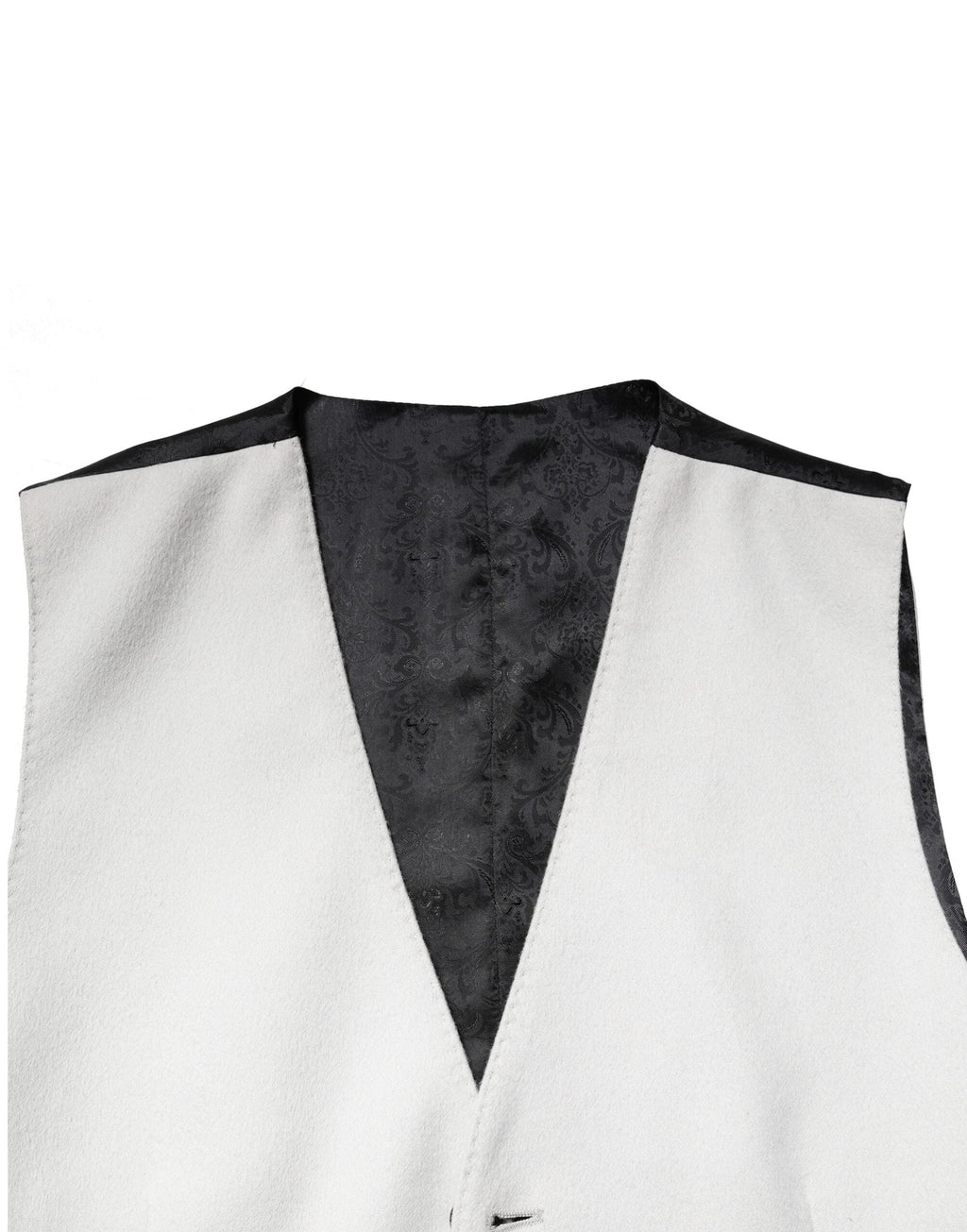 Dolce & Gabbana Gray Wool Dress Formal Men Waistcoat Vest by Dolce & Gabbana