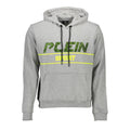 Plein Sport Grigio Cotton Men Sweatshirt Plein Sport