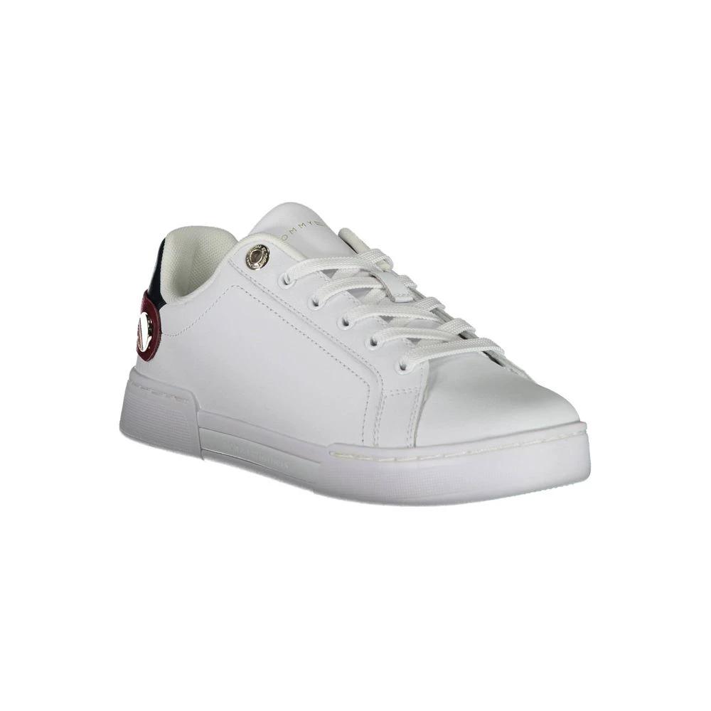 Baskets Tommy Hilfiger Bianco en polyuréthane pour femmes