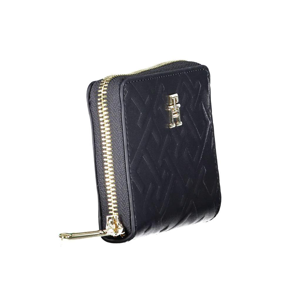 Portefeuille Tommy Hilfiger bleu en polyuréthane pour femme