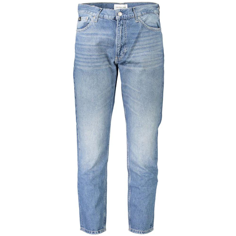 Jean Calvin Klein Blu en coton pour homme