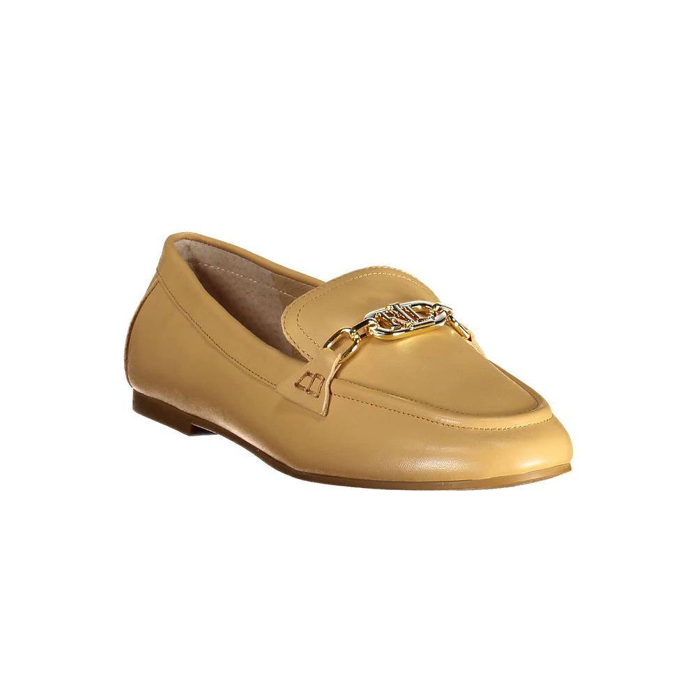 Chaussure classique Ralph Lauren en cuir beige pour femme
