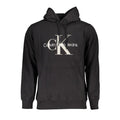 Sweat-shirt Calvin Klein noir en coton pour homme