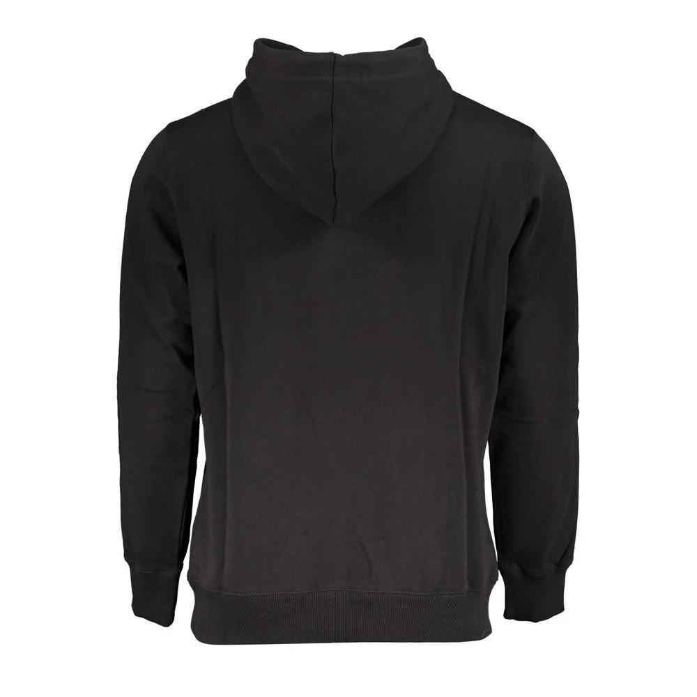 Sweat-shirt Calvin Klein noir en coton pour homme