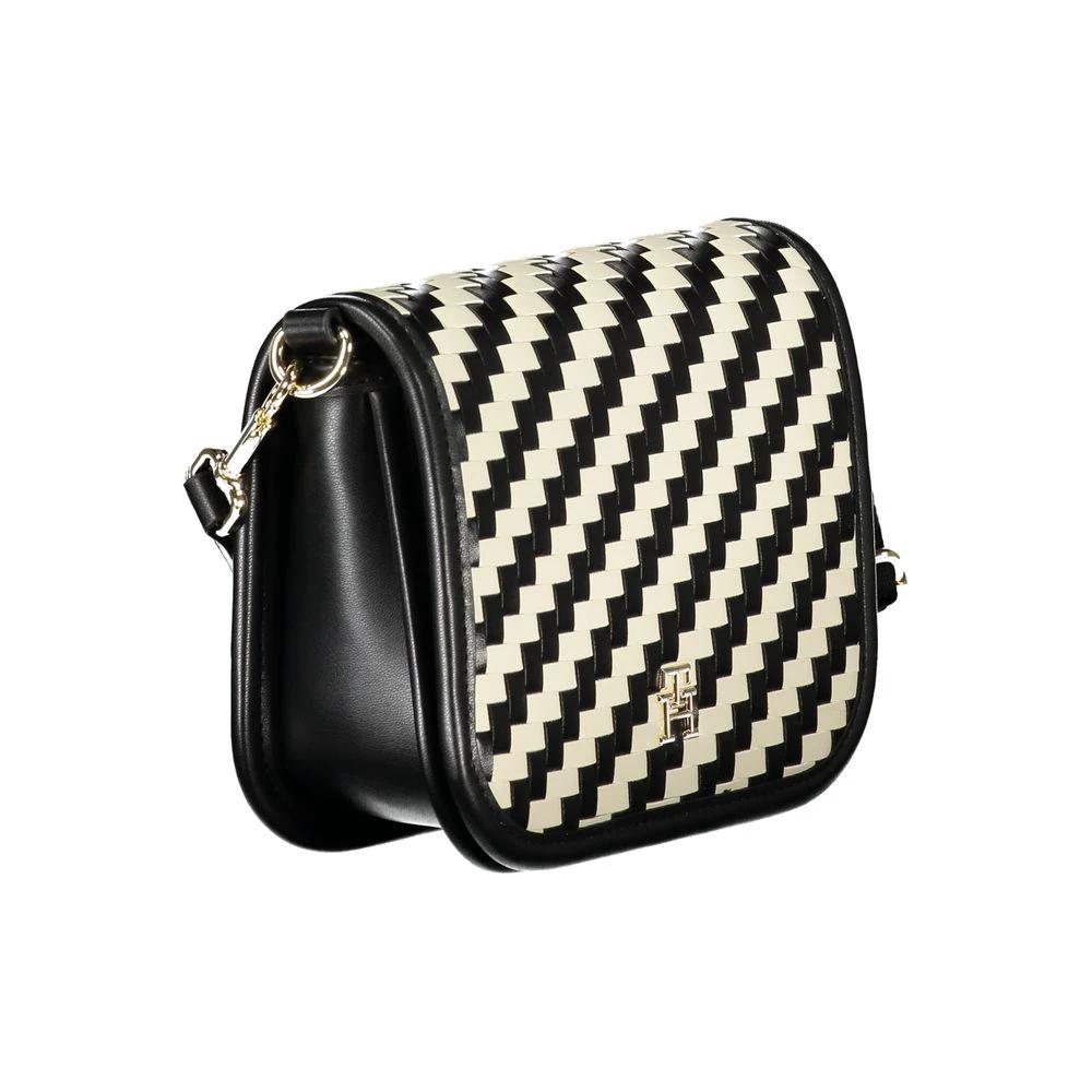 Tommy Hilfiger Black Polyurethane Women Handbag Tommy Hilfiger
