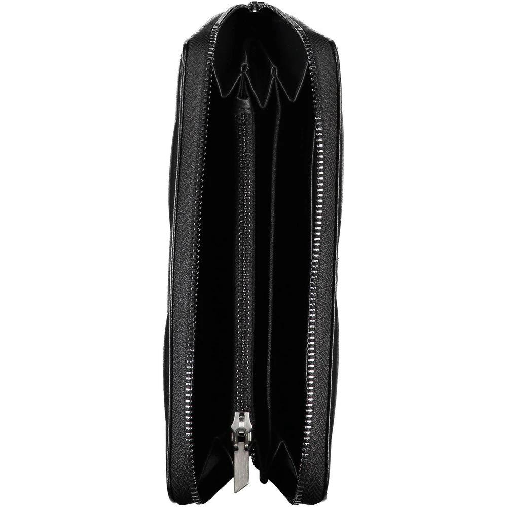 Portefeuille Calvin Klein noir en polyester pour femme