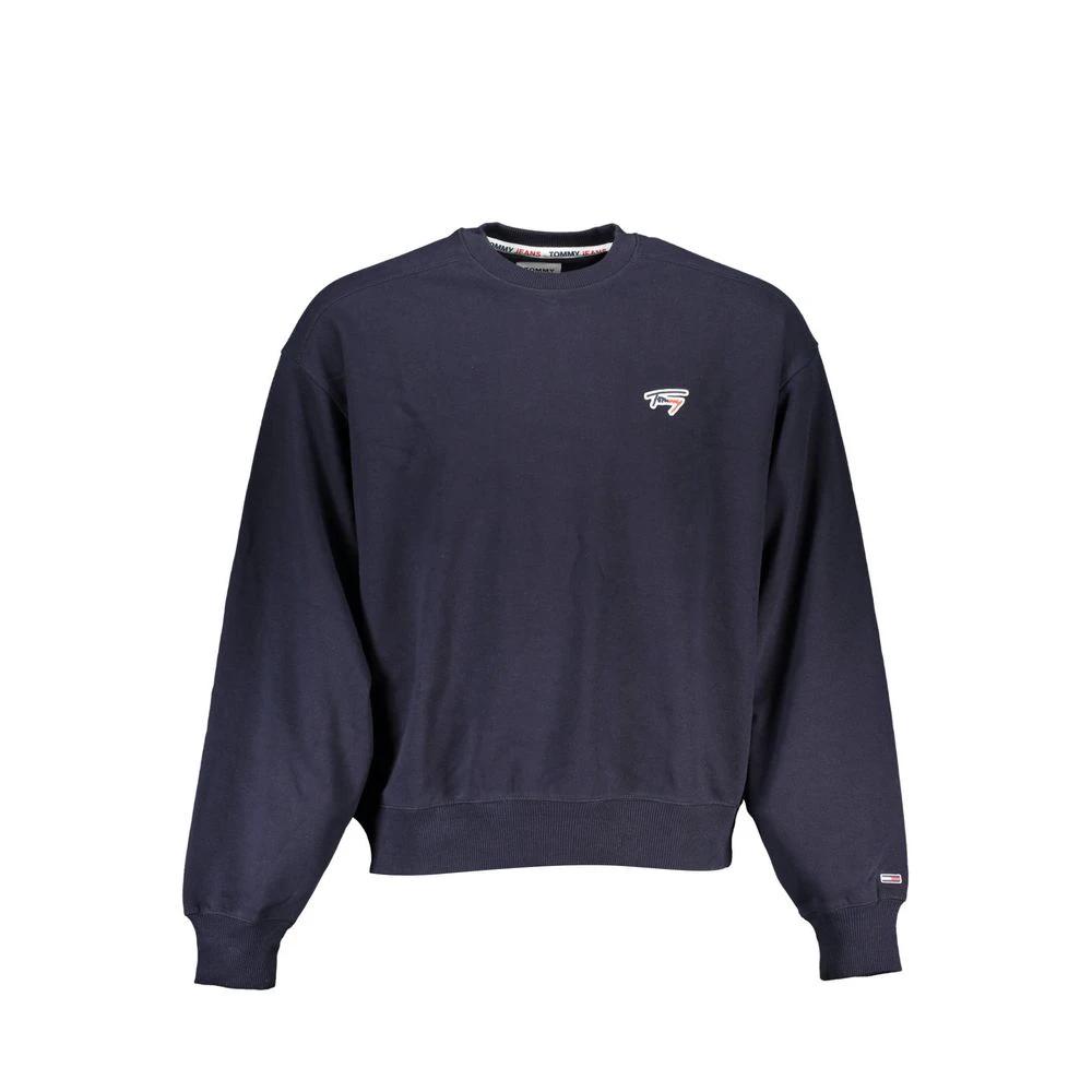 Sweat-shirt Tommy Hilfiger bleu en coton pour homme