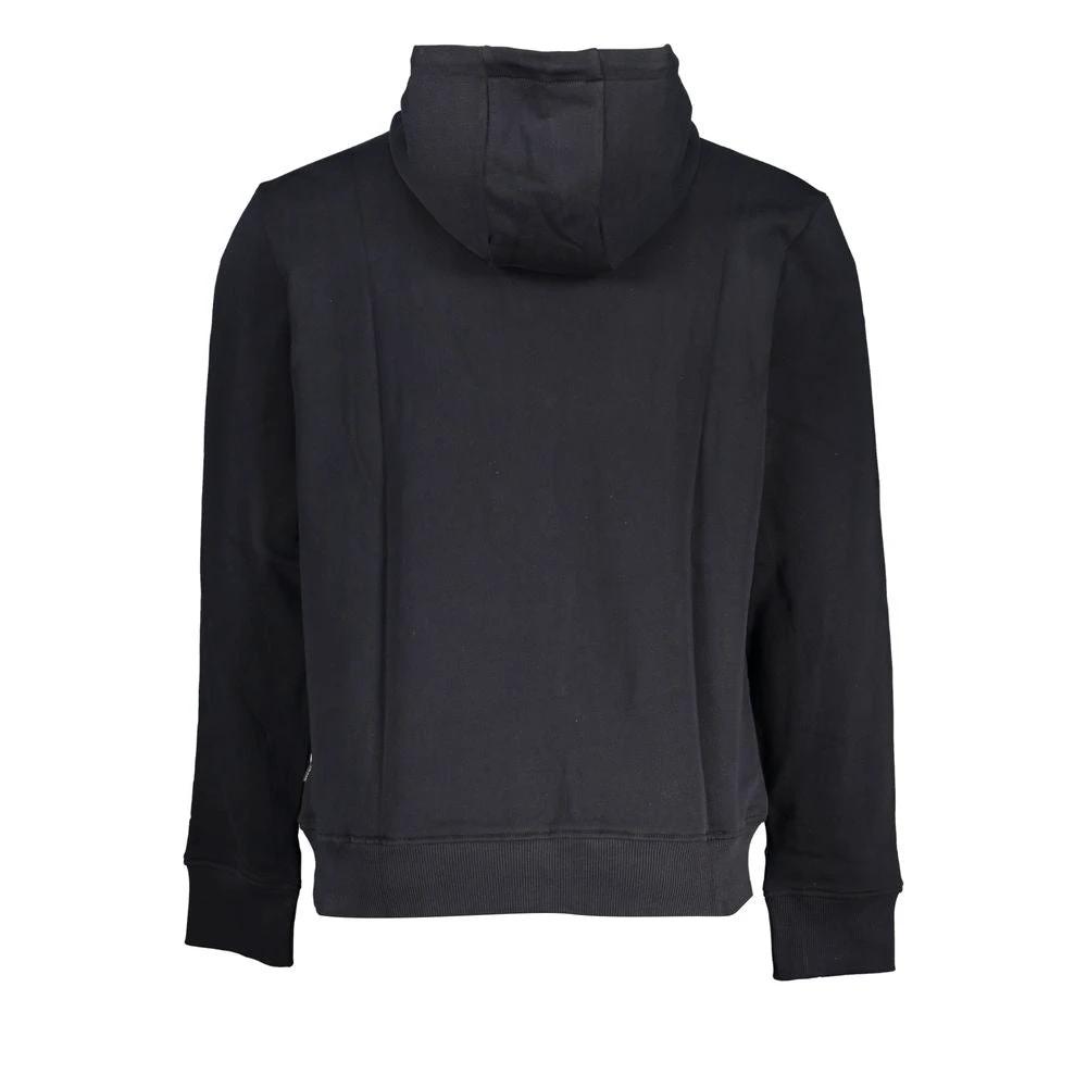 Napapijri Black Cotton Men's Hoodie