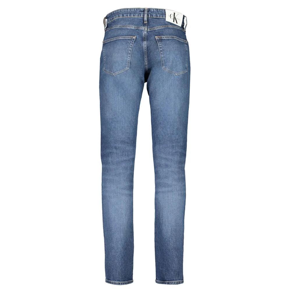 Jean Calvin Klein bleu en coton pour homme
