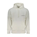 Calvin Klein White Cotton Men's Hooded Sweatshirt Calvin Klein