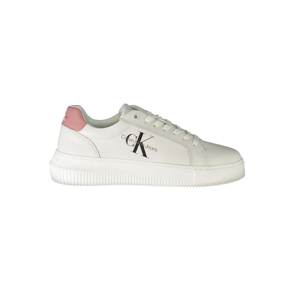 Calvin Klein White Leather Women Sneaker Calvin Klein