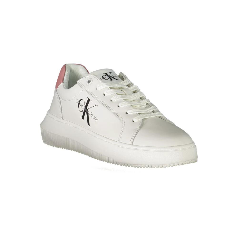 Calvin Klein White Leather Women Sneaker Calvin Klein