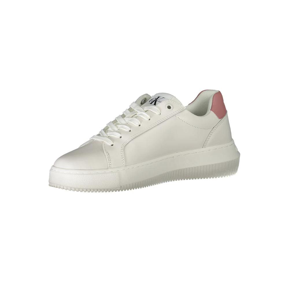 Calvin Klein White Leather Women Sneaker Calvin Klein