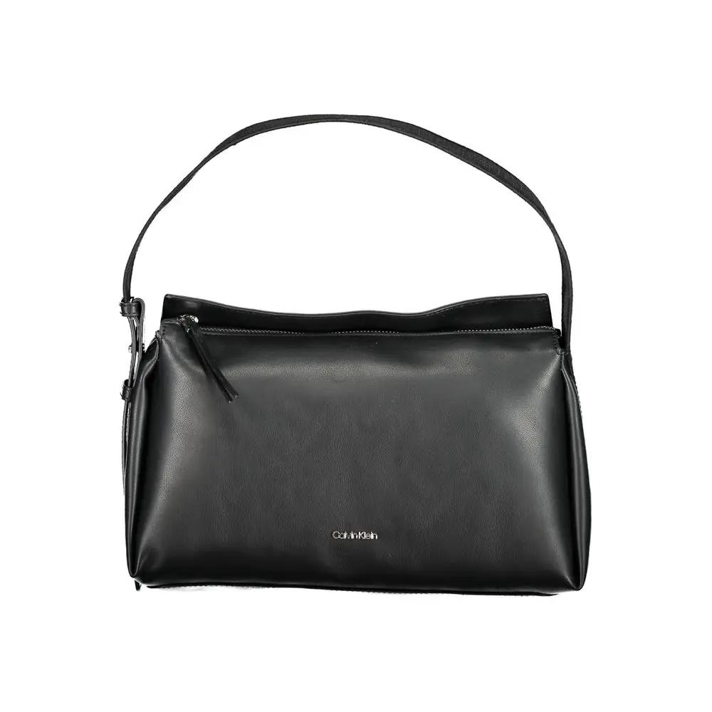 Sac à main Calvin Klein noir en polyester pour femme
