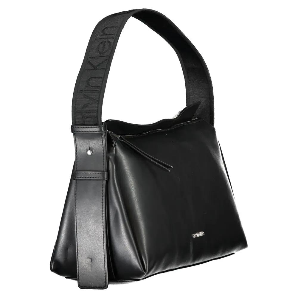 Calvin Klein Black Polyester Women Handbag
