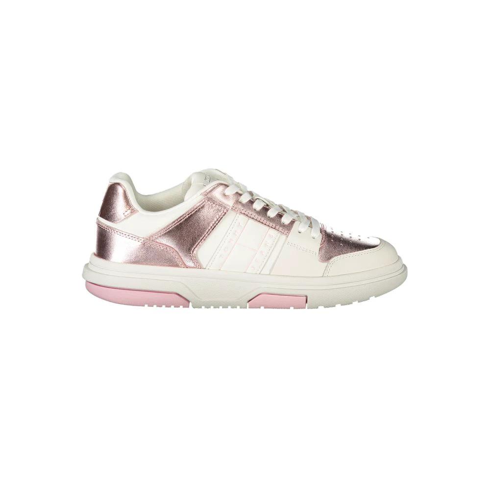 Tommy Hilfiger Bianco Poliuretano Women Sneaker Tommy Hilfiger