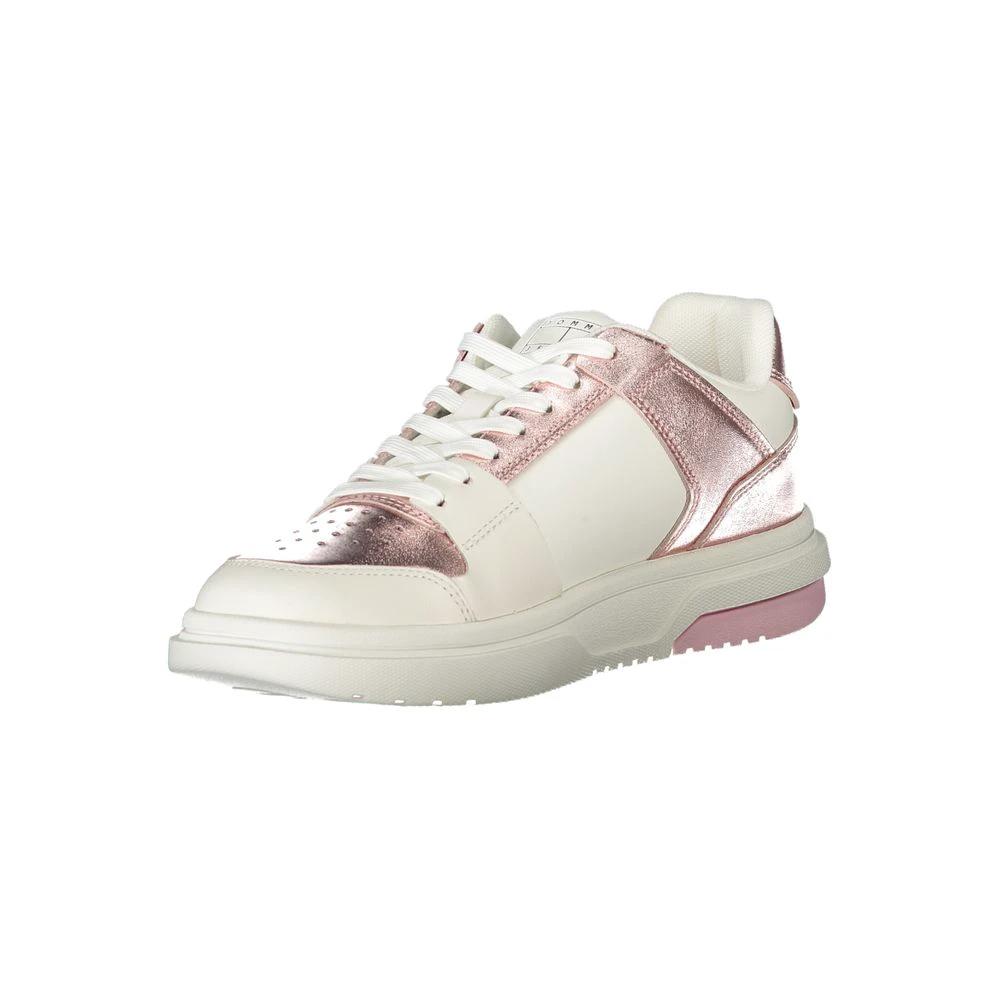 Tommy Hilfiger Bianco Poliuretano Women Sneaker Tommy Hilfiger