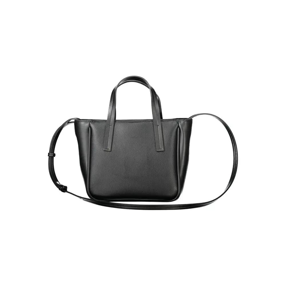 Sac à main Calvin Klein noir en polyéthylène pour femme