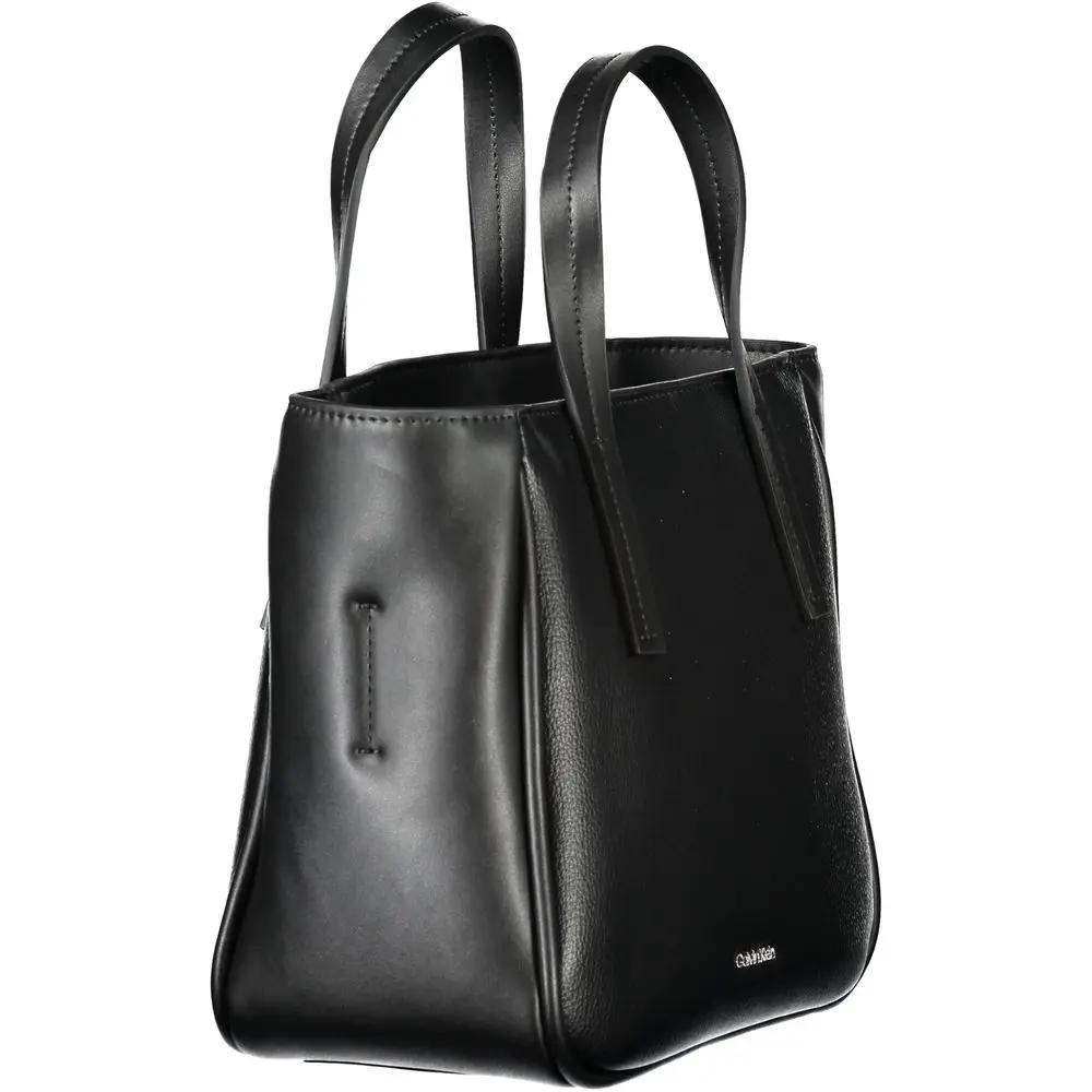 Sac à main Calvin Klein noir en polyéthylène pour femme